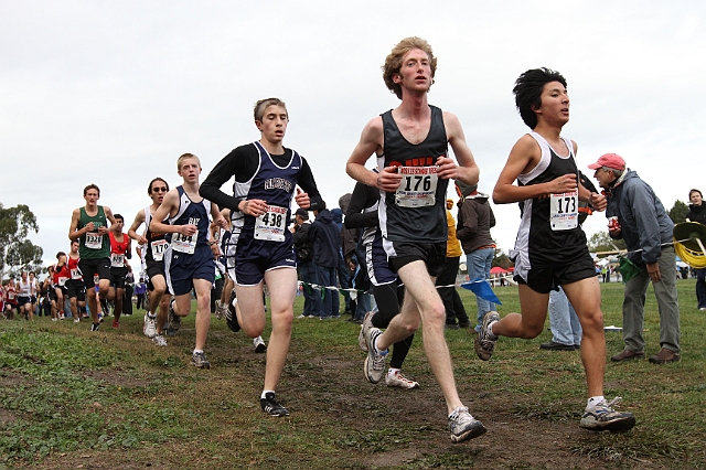 2010NCSXC BD5-1032.JPG - 2010 North Coast Section Cross Country Championships, Hayward High School, Hayward, California